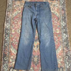 Vintage Levi's 717-0917 Dura Plus Saddleman Bootcut Jeans 30x30 Made in USA